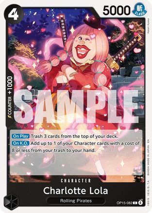 Charlotte Lola (OP15-082) - Adventure on Kami's Island