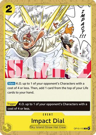 Impact Dial (OP15-115) - Adventure on Kami's Island