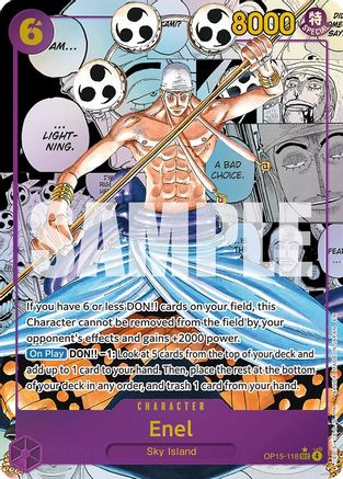 Enel (OP15-118) (Manga) (OP15-118) - Adventure on Kami's Island Foil