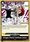 Finger Pistol Yellow Lotus (EB04-049) - Adventure on Kami's Island Release Event Cards