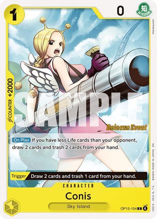 Conis (OP15-104) - Adventure on Kami's Island Release Event Cards