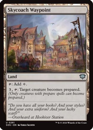 Skycoach Waypoint (SOS-261) - Secrets of Strixhaven