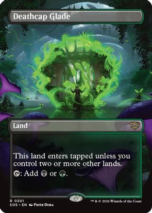 Deathcap Glade (Borderless) (SOS-301) - Secrets of Strixhaven