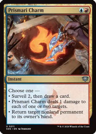 Prismari Charm (SOS-211) - Secrets of Strixhaven Foil
