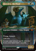 Quandrix, the Proof (Borderless) (SOS-286) - Secrets of Strixhaven Foil
