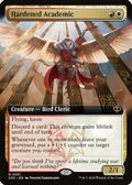 Hardened Academic (Extended Art) (SOS-351) - Secrets of Strixhaven