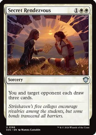 Secret Rendezvous (SOC-166) - Commander: Secrets of Strixhaven