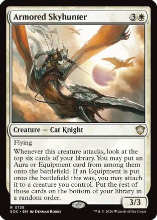 Armored Skyhunter (SOC-138) - Commander: Secrets of Strixhaven
