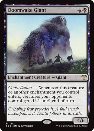 Doomwake Giant (SOC-212) - Commander: Secrets of Strixhaven