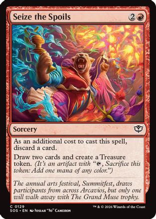 Seize the Spoils (SOS-129) - Secrets of Strixhaven