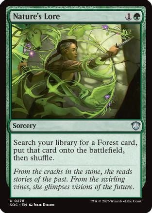 Nature's Lore (SOC-278) - Commander: Secrets of Strixhaven
