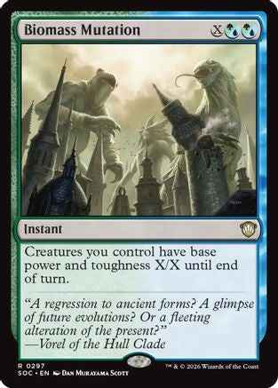 Biomass Mutation (SOC-297) - Commander: Secrets of Strixhaven