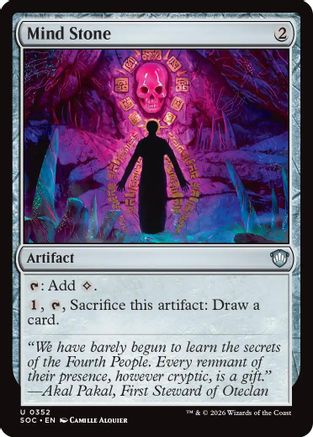 Mind Stone (SOC-352) - Commander: Secrets of Strixhaven