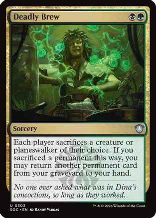 Deadly Brew (SOC-303) - Commander: Secrets of Strixhaven