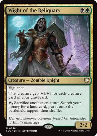 Wight of the Reliquary (SOC-338) - Commander: Secrets of Strixhaven
