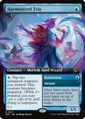 Harmonized Trio (Extended Art) (SOS-317) - Secrets of Strixhaven Foil