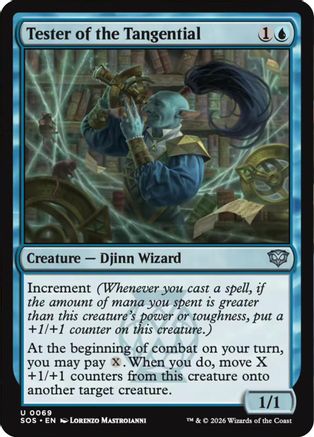 Tester of the Tangential (SOS-069) - Secrets of Strixhaven Foil