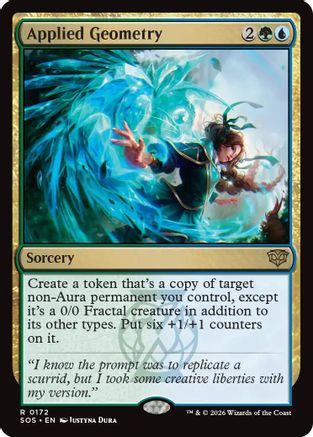 Applied Geometry (SOS-172) - Secrets of Strixhaven Foil