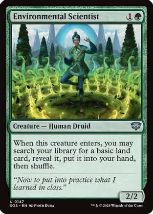 Environmental Scientist (SOS-147) - Secrets of Strixhaven Foil
