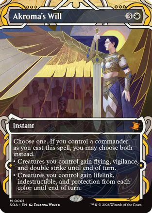 Akroma's Will (SOA-001) - Secrets of Strixhaven: Mystical Archive
