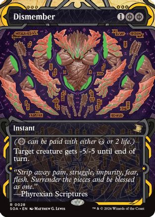 Dismember (SOA-028) - Secrets of Strixhaven: Mystical Archive Foil