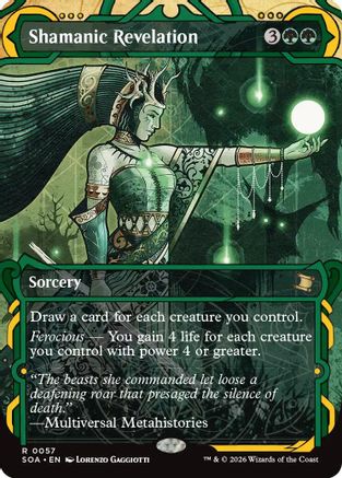 Shamanic Revelation (SOA-057) - Secrets of Strixhaven: Mystical Archive Foil
