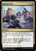 Social Snub (SOS-228) - Secrets of Strixhaven Foil