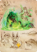 Germination Practicum Art Card (Gold-Stamped Planeswalker Symbol) (ASSOS-032) - Art Series: Secrets of Strixhaven