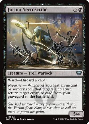 Forum Necroscribe (SOS-084) - Secrets of Strixhaven Foil