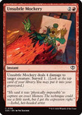 Unsubtle Mockery (SOS-136) - Secrets of Strixhaven