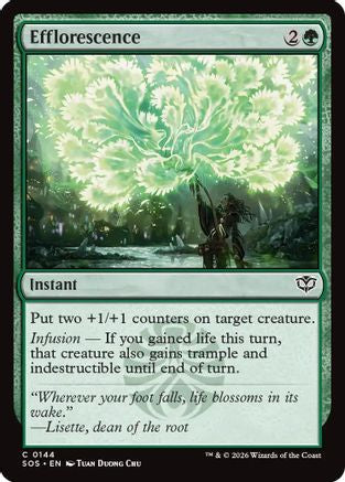 Efflorescence (SOS-144) - Secrets of Strixhaven Foil