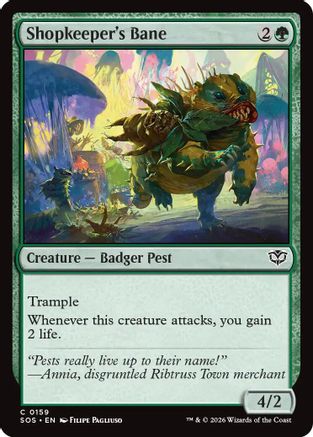 Shopkeeper's Bane (SOS-159) - Secrets of Strixhaven Foil