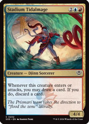 Stadium Tidalmage (SOS-232) - Secrets of Strixhaven Foil