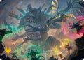 Moment of Reckoning Art Card (Gold-Stamped Planeswalker Symbol) (ASSOS-019) - Art Series: Secrets of Strixhaven