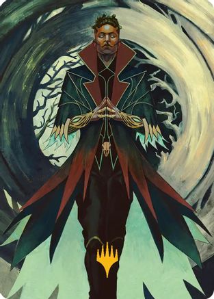Professor Dellian Fel Art Card (Gold-Stamped Planeswalker Symbol) (ASSOS-028) - Art Series: Secrets of Strixhaven