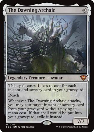 The Dawning Archaic (PPSOS-001) - Promo Pack: Secrets of Strixhaven