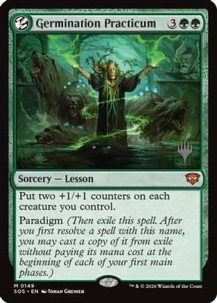 Germination Practicum (PPSOS-149) - Promo Pack: Secrets of Strixhaven