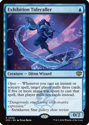 Exhibition Tidecaller (PPSOS-048) - Promo Pack: Secrets of Strixhaven