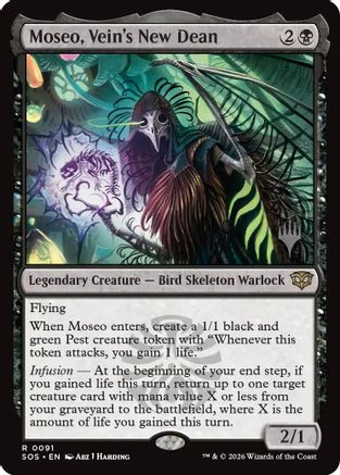 Moseo, Vein's New Dean (PPSOS-091) - Promo Pack: Secrets of Strixhaven