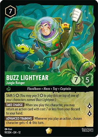 Buzz Lightyear - Jungle Ranger (91/204) - Wilds Unknown