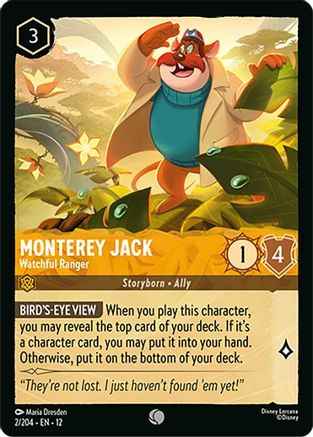 Monterey Jack - Watchful Ranger (2/204) - Wilds Unknown