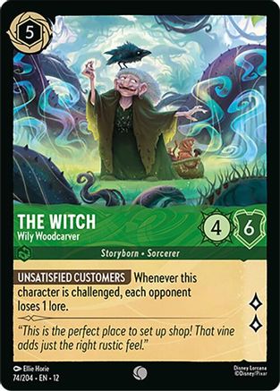 The Witch - Wily Woodcarver (74/204) - Wilds Unknown
