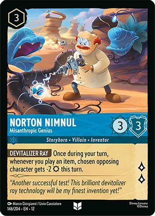 Norton Nimnul - Misanthropic Genius (146/204) - Wilds Unknown