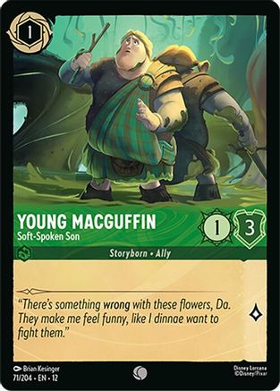 Young MacGuffin - Soft-Spoken Son (71/204) - Wilds Unknown Cold Foil
