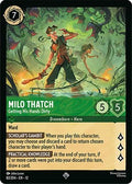 Milo Thatch - Getting His Hands Dirty (82/204) - Wilds Unknown Cold Foil