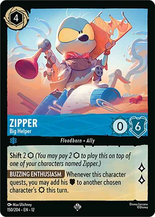 Zipper - Big Helper (150/204) [Wilds Unknown]