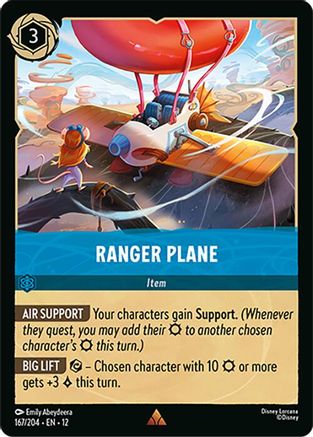 Ranger Plane (167/204) - Wilds Unknown Cold Foil