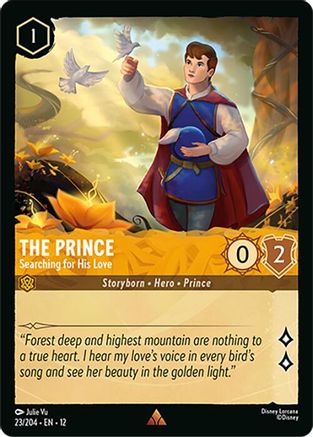 The Prince - Searching for His Love (23/204) - Wilds Unknown Cold Foil