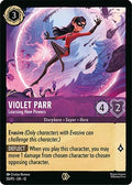 Violet Parr - Learning New Powers (55) - Disney Lorcana Promo Cards Cold Foil