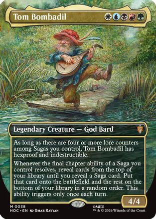 Tom Bombadil (Borderless) (HOB-038) - The Hobbit Foil
